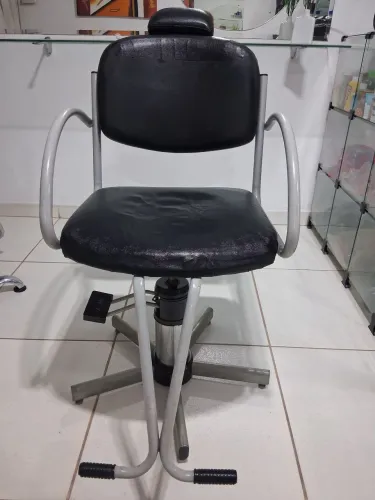 Cadeira de salão de beleza e barbearia
