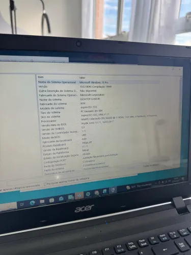 Notebook Acer Aspire ES1-533 | SSD 240GB