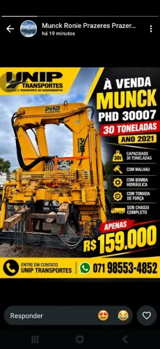 Munck Phd 4 hidráulica 3 manuais