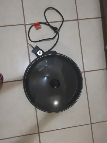 Panela Elétrica Cadence com Tampa de Vidro - Multiuso