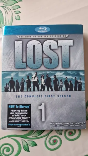 LOST BLU-RAY PRIMEIRA TEMPORADA COMPLETA COM LUVA ORIGINAL 