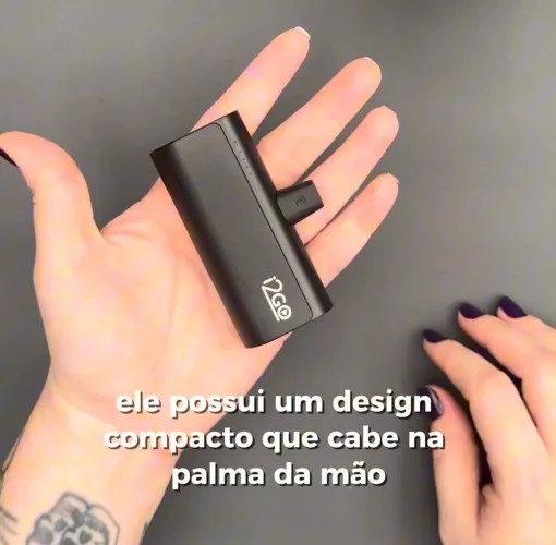 Powerbank que cabe na Palma da sua Mão! i2GO Pocket 5000mah