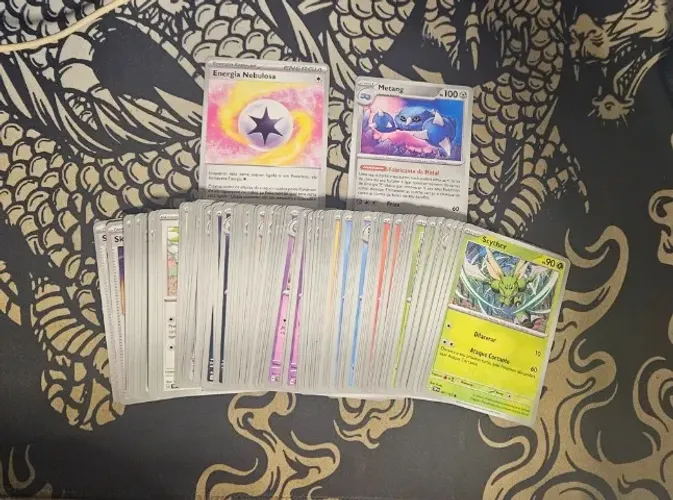 116 Cartas Pokémon Comuns Sem Repetir Coleção Forças Temporais