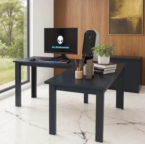 Mesa para computador em L