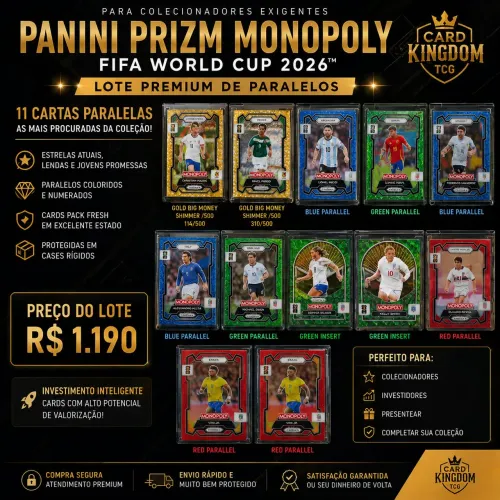 Lote Panini Prizm Monopoly