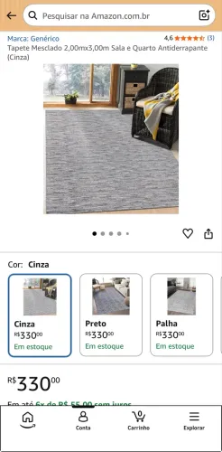 Tapete 2m x 3m
