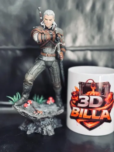 Boneco Action Figure Jogo Colecionaveis The Witcher