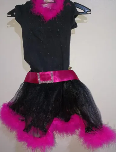 Vestido menina para Halloween 