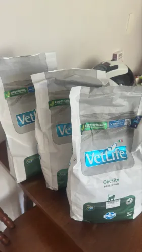 Ração Vet Life Obesity Lacrada