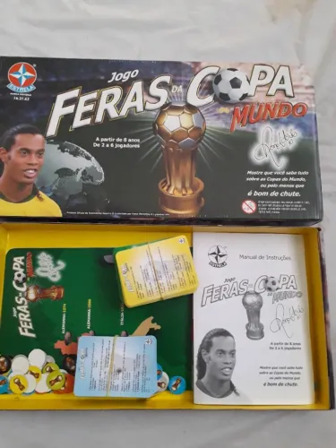 Feras Da Copa Do Mundo Jogo De Estrela Em Bom Estado