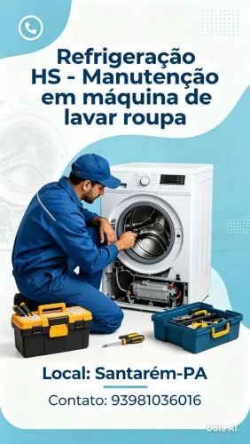 Conserto de máquina de lavar 
