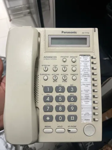 Telefone Panasonic KX-T7730 PABX - Usado