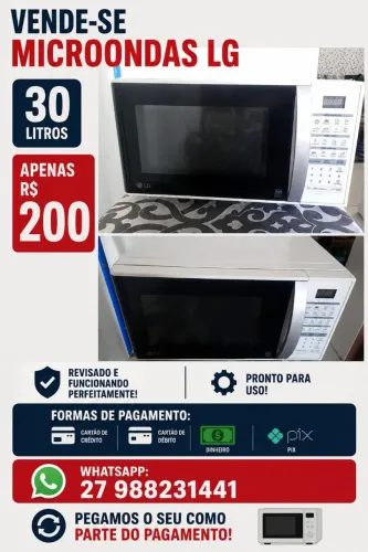 Vendo microondas 