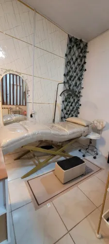 Maca luxo com massageador, escada e capa