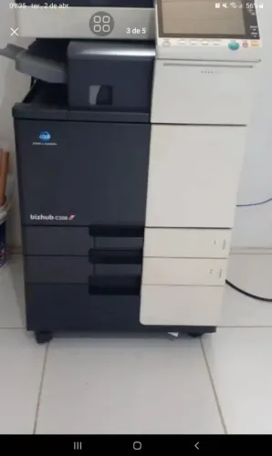 Vendo konica e ploter bem barato