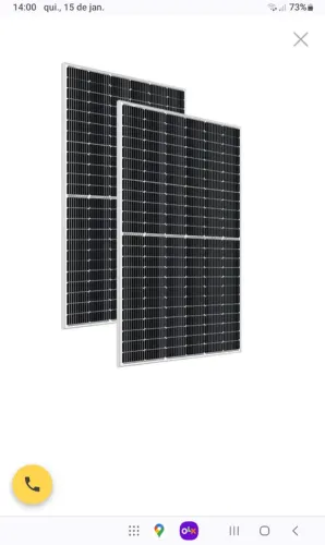 Vendo 28 painéis solares de 335W e 550W