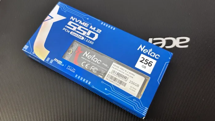 Ssd 256 gb nvme 2280 ( novo ) lacrado  - Netac  temos 512 gb nvme
