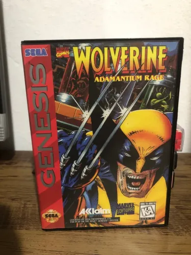 Mega Drive Sega Gênesis Wolverine Adamantium Rage 100% original e completo