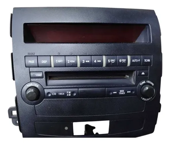 Painel Comando Som Radio Outlander 2008 2009 2010 2011 2012