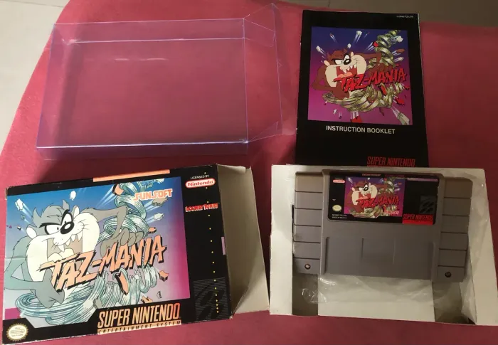 Super Nintendo Taz Mania Original Completo