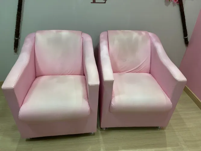 Poltronas rosa