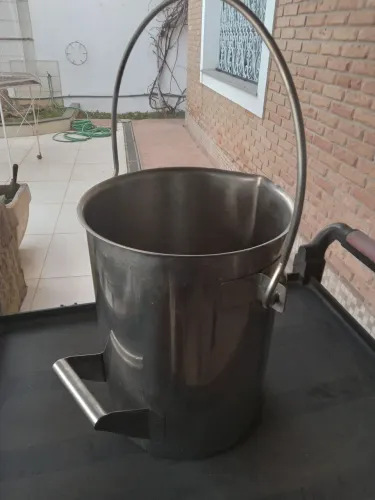 Balde de aço inox 10 litros