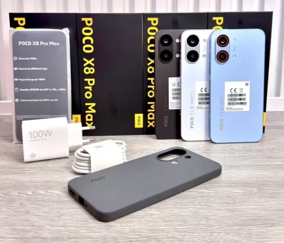 POCO X8 PRO MAX 5G 256GB|12RAM | LOJA FÍSICA BH | 1 ANO DE GARANTIA 
