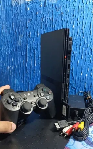 Ps2 com leitor funcionando+25 jogos em CD