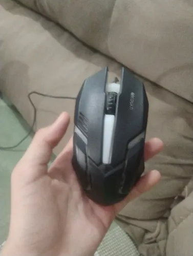 Mouse gamer com led