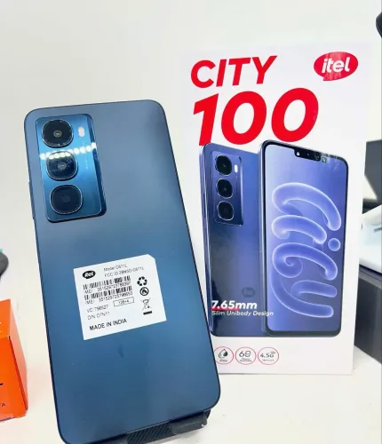Itel City 100 4G 256GB + 4GB RAM AZUL Lacrado Entregamos Grátis