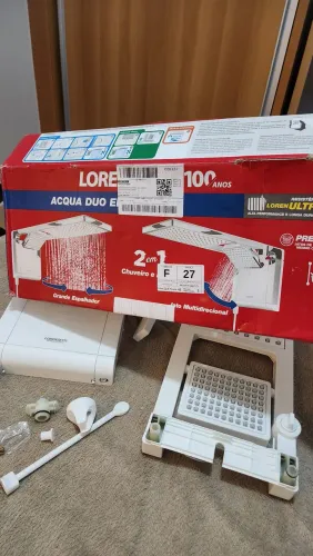 Chuveiro aqua duo Lorenzetti 110v - novo