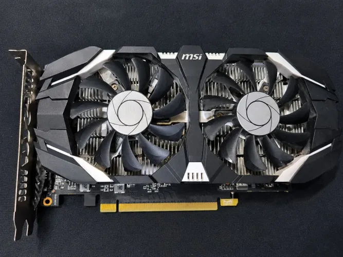 Placa de Vídeo MSI GTX 1050 2GT OC 2GB - Com Defeito