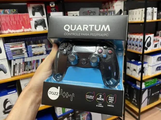 Controle para PS3, PS4 e PC Dazz com 2 anos de Garantia (Somos loja)