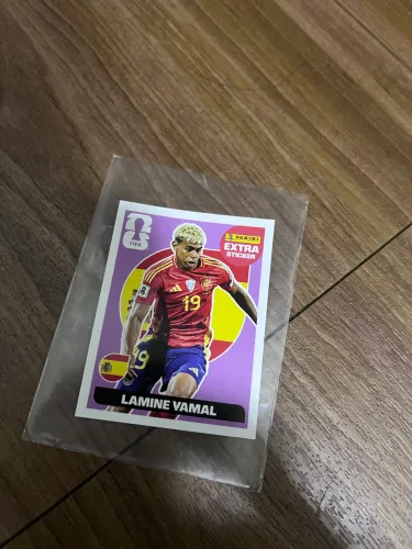 Figurinha Legend Roxa Lamine Yamal - Rara