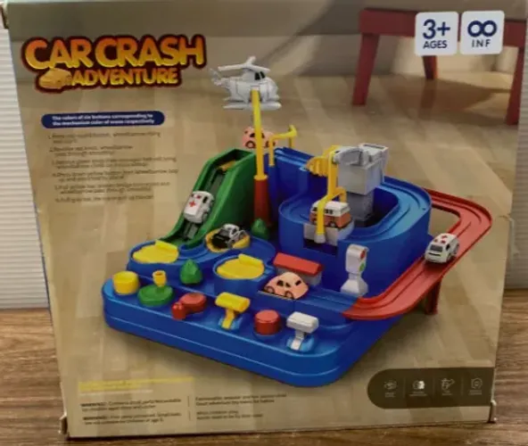 Brinquedo Pedagógico Pista De Carrinhos Interativa