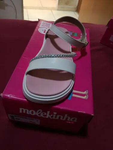 Sandália feminina infantil número 31
