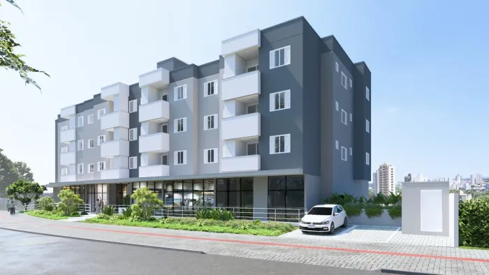 Apartamento (Padrão), com 2 quartos e 1 banheiros à Venda, 60 m² em Criciúma/SC