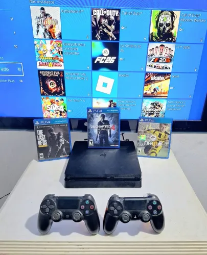 Ps4 Slim , Aceito Cartão