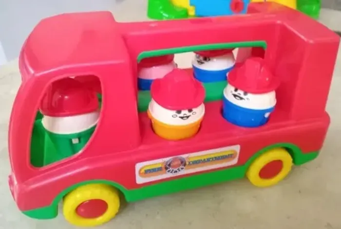 Desapego Usado faltando escadinha Brinquedo Educativo Fire Department Bombeiro Dismat