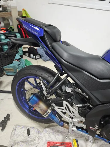 Escapamento esportivo R15 yamaha