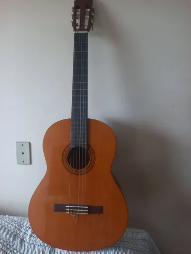Violão com capa Yamaha C40