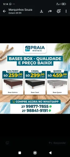 Base Solteiro,Casal e Queen, 138x188x42 - Bonaflex