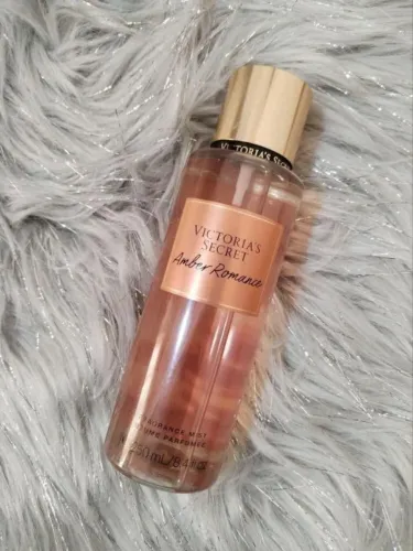 body splash victoria's secret amber romance 250ml