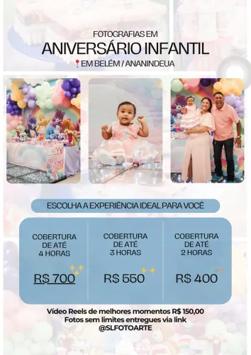 Fotógrafo de gestantes, aniversário infantil e ensaios fotográficos