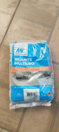 Rejunte multiuso MC cor cinza