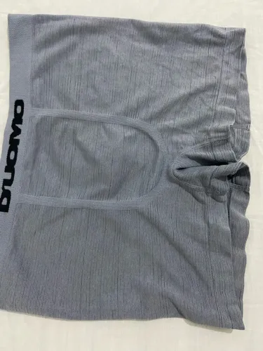 Cueca Duomo M veste até o G, cor Cinza