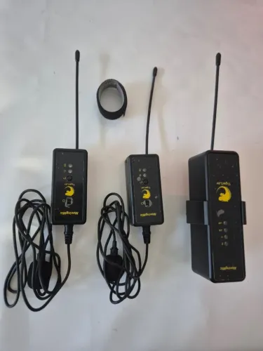 Microfones e gravador - TIGERLAV Profissional