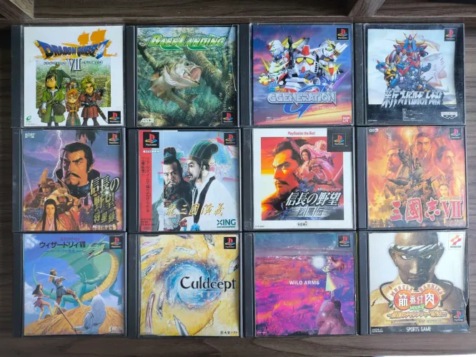 Jogos Para Playstation 1 original Japonês