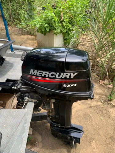 Motor de Popa Mercury 15 Super - Estado de Zero | Conservado | Com Garantia