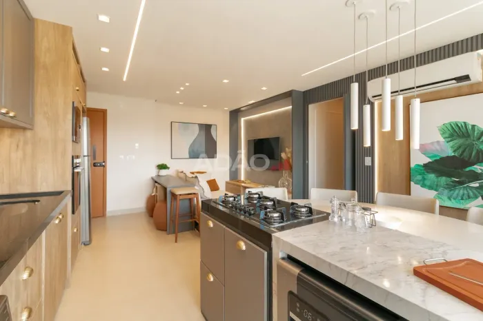 Apartamento de 3Q mobiliado próx Parque Amazônia